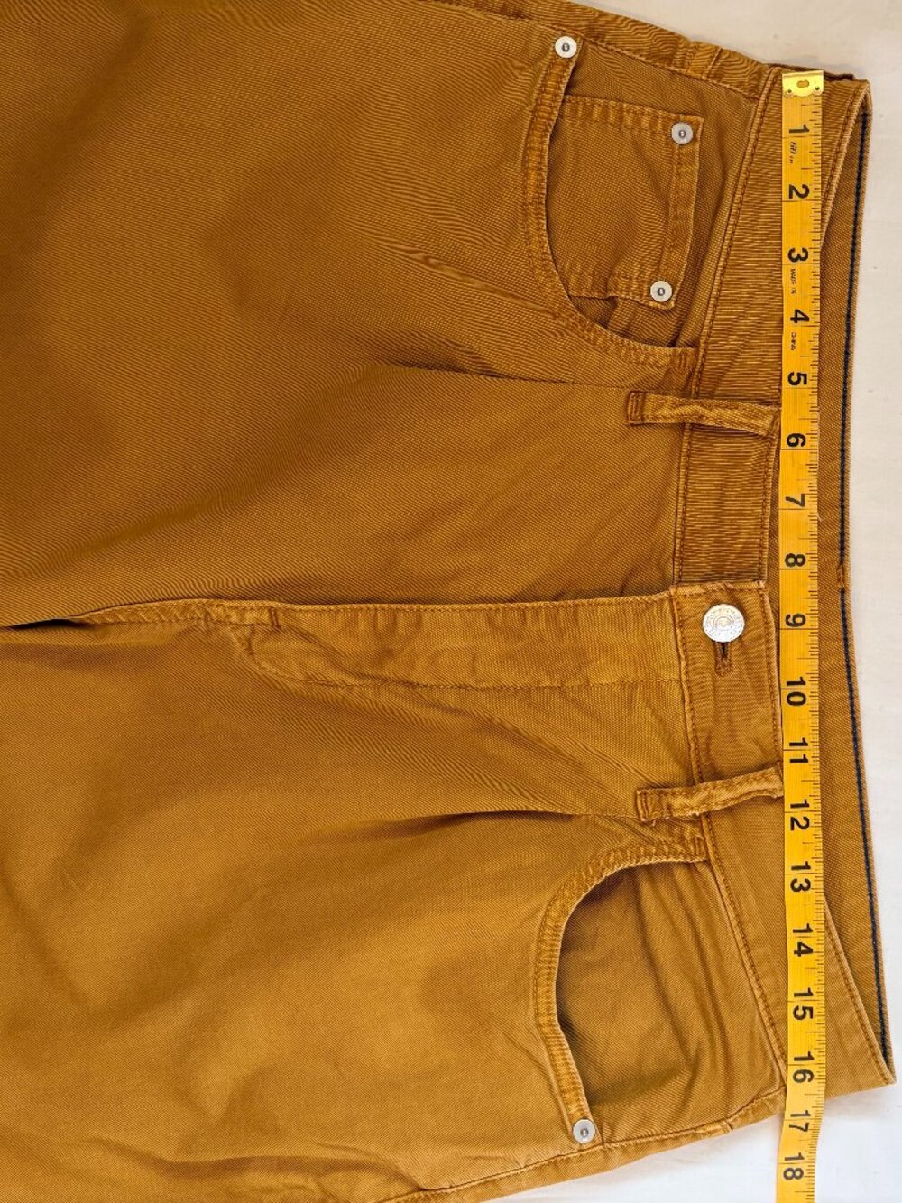 Anthropologie Pilcro The Breaker Relaxed Tapered Barrel Jeans Copper 31 - Picture 10 of 11